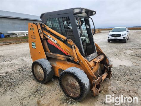 front end.of skid steer not sitting on ground|I have a case 450 skid loader, I jacked up front end by .